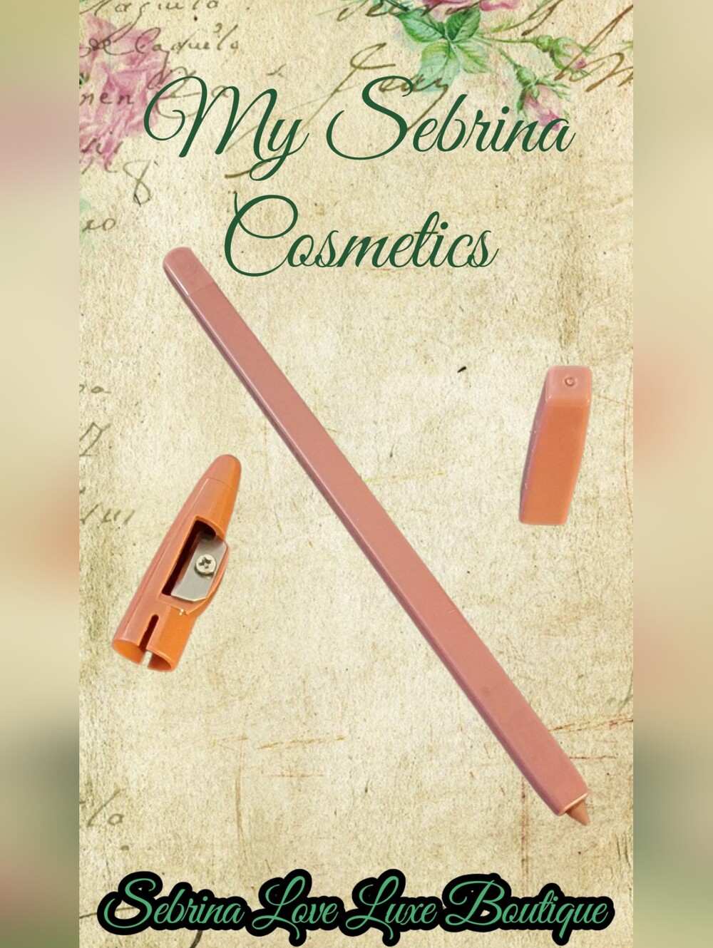 Smooth Nude Lip Liner Pencil & Sharpener Cap